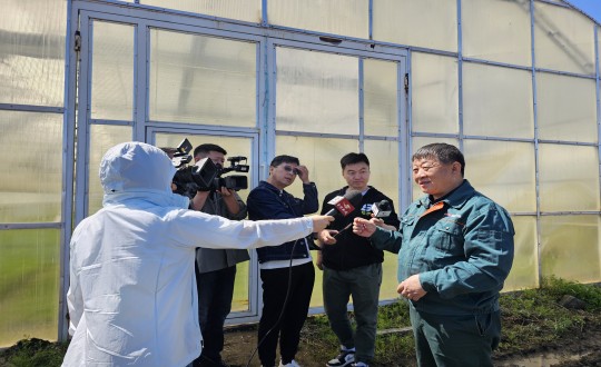 2024年5月24日，农业总公司副总经理侯正发接受《守望都视追采访_副本.jpg