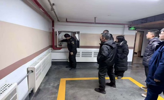 4.净月区有关部门组成消防安全查抄组对ob电竞净月府进行高层消防查抄_副本.jpg